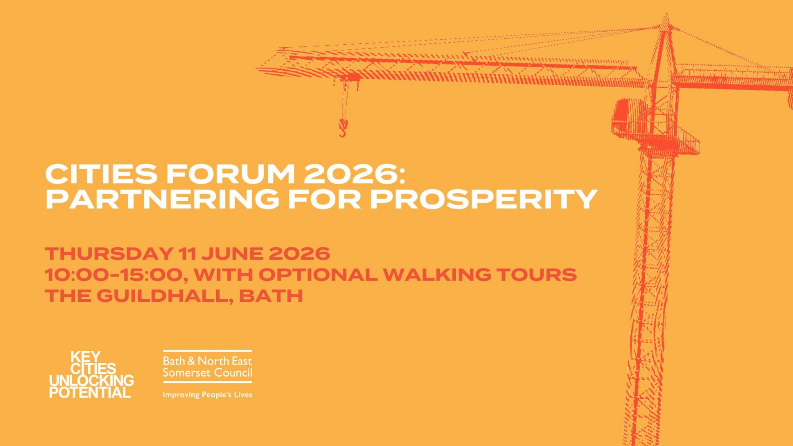 Cities Forum – get your ticket now